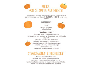 A Halloween usa la zucca! Ecco la ricetta degli Ecomori contro lo spreco di cibo
