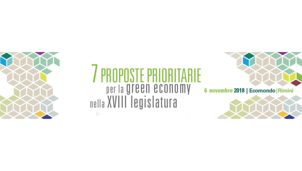 Immagine: Sette priorità green per la XVIII legislatura agli Stati Generali della Green Economy 2018