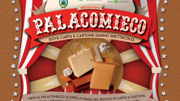 Immagine: PalaComieco ad Avellino per far scoprire il circolo virtuoso di carta e cartone