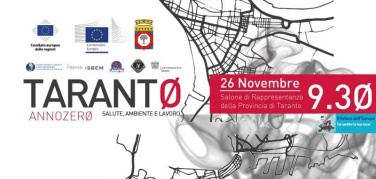 ‘Taranto Anno Zero: Salute, Ambiente e Lavoro’. Lunedì 26 novembre la Conferenza internazionale sulla decarbonizzazione