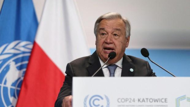 Immagine: Appello di Guterres alla Cop24: 'Per molte popolazioni il clima è già una questione di vita o di morte'