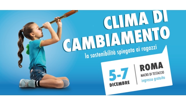 Immagine: ‘Clima di cambiamento’, dal 5 al 7 dicembre arriva a Roma la quinta edizione dell’Isola della Sostenibilità