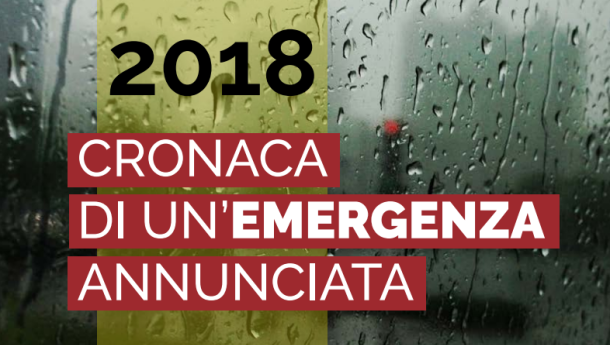 Immagine: Rischio climatico in Italia: i numeri e i casi più rilevanti del 2018