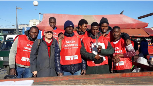 Immagine: Milano, premio 'Il Campione' agli Ecomori: 'Esempio positivo per l'opinione pubblica'