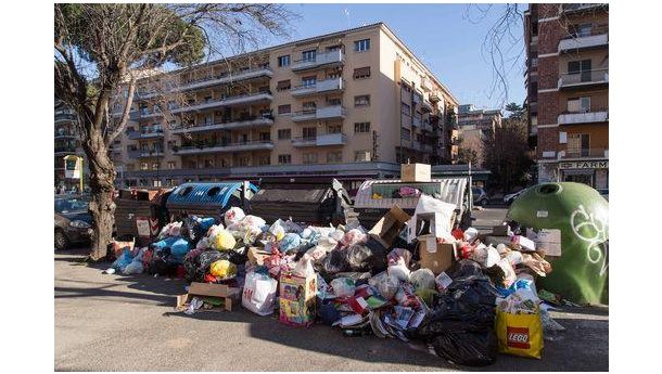 Immagine: Sabato 23 febbraio un incontro per discutere della questione rifiuti di Roma