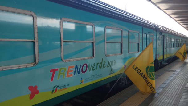 Immagine: Treno Verde: inaugurata la tappa di Palermo