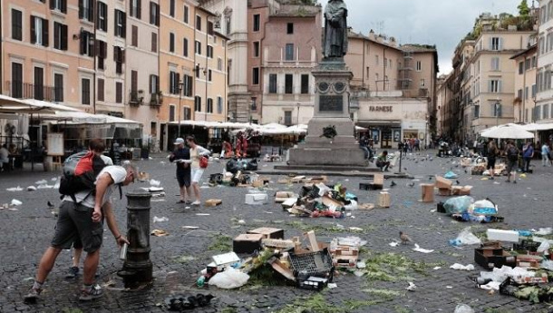 Immagine: #romadicebastarifiuti, mercoledì 20 febbraio la prima assemblea