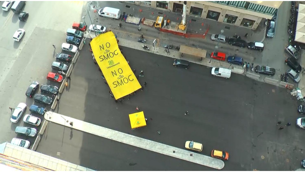 Immagine: Il monitoraggio del Treno Verde a Palermo: picchi preoccupanti al porto e nelle ore di punta