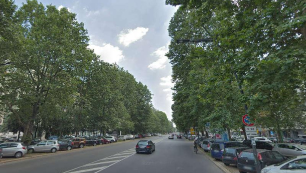Immagine: Milano, nuova vita per corso Sempione: più verde e più spazio per bici e pedoni
