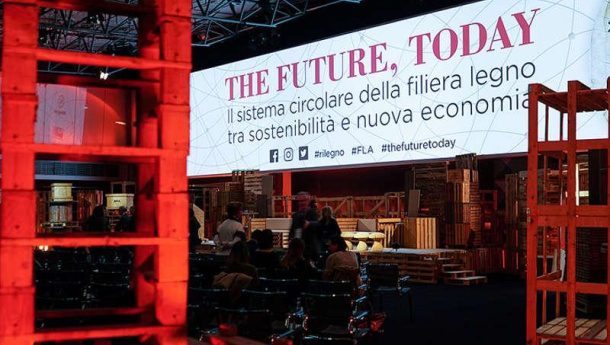 Immagine: Economia circolare: dal pallet al mobile di design il passo è breve. Il riciclo del legno crea valore per l’intera filiera del legno- arredo