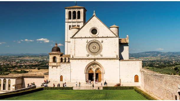 Immagine: Il Sacro Convento di Assisi accelera il processo di decarbonizzazione