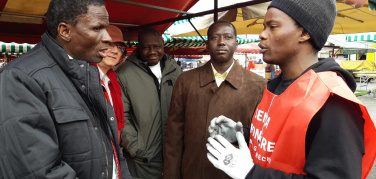 Gestione rifiuti: le delegazioni di Burkina Faso e Niger in visita in Italia sono passate anche da Porta Palazzo