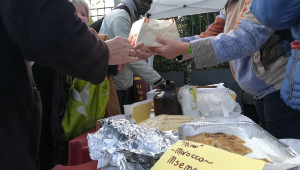 Immagine: Roma Salvacibo - ReFoodgees. La prima merenda solidale: ecco com'è andata