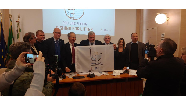 Immagine: Fishing for litter, presentati in Puglia i primi risultati