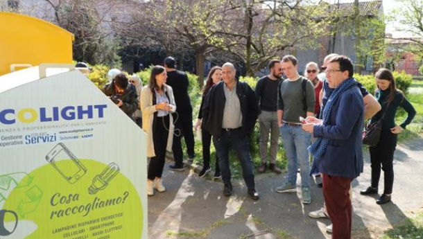 Immagine: Milano, le EcoIsole RAEE diventano modello per il C40-Cities Climate Leadership Group