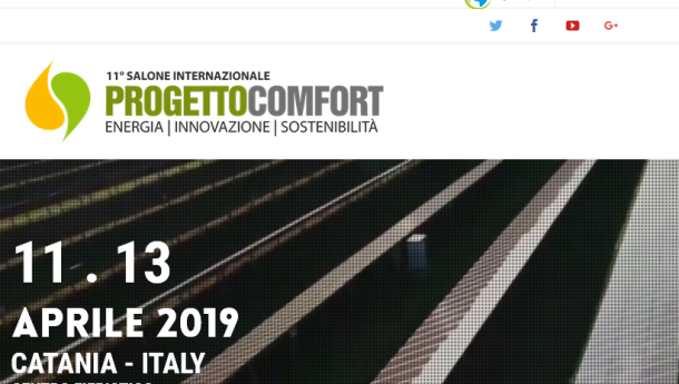 Immagine: Progetto COMFORT 2019: a Catania dall’11 al 13 aprile