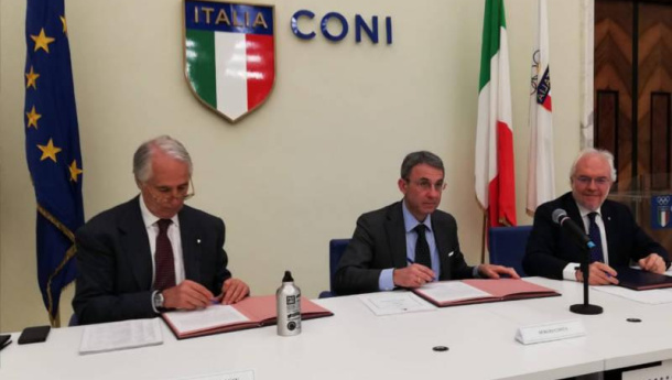 Immagine: Lo sport italiano diventa ‘plastic free’: firmato protocollo d’intesa tra MinAmbiente e Coni
