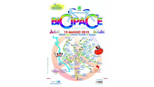 Immagine: Torna Bicipace: domenica 19 maggio coinvolti 44 comuni di Milano e Varese e festa alla colonia fluviale di Turbigo
