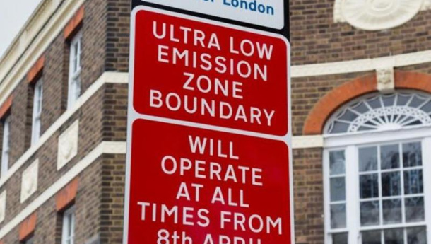 Immagine: Londra, a un mese dall’introduzione della Ultra Low Emission Zone le auto inquinanti si sono ridotte del 26%