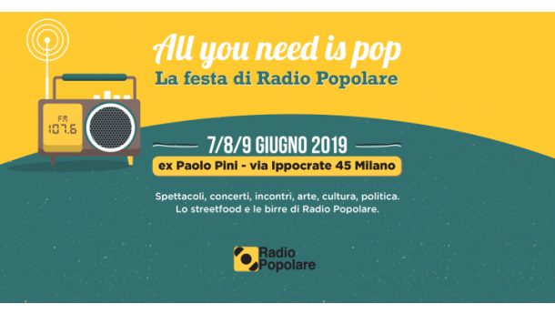 Immagine: Nuovi consumi e nuovi imballaggi: talk pubblico alla festa di Radio Popolare a Milano