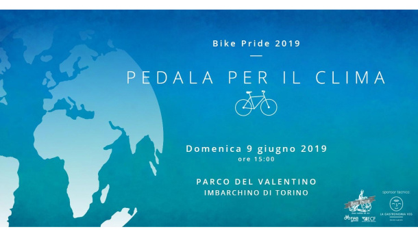 Immagine: Torino: il Bike Pride 2019 pedala per il clima, domenica 9 giugno, ore 15, Parco del Valentino