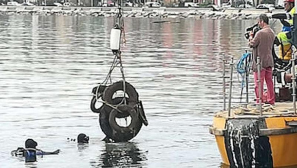 Immagine: A Gaeta raccolti oltre 3.200 kg di pneumatici fuori uso  grazie a PFU Zero sulle coste italiane