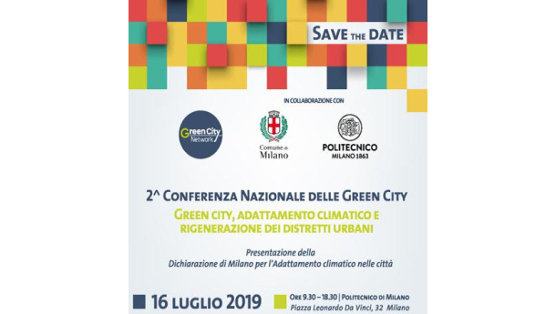 Immagine: A Milano il 16 luglio la seconda Conferenza Nazionale delle green city