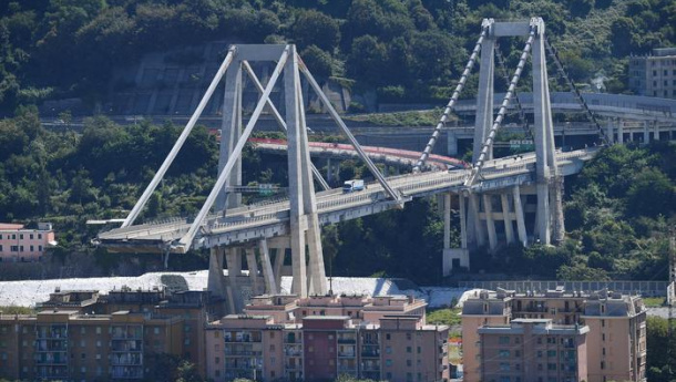 Immagine: Genova, automonitoraggio cittadino per la demolizione Ponte Morandi. Qualità dell'aria in tempo reale