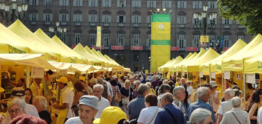 Il 'Villaggio degli Agricoltori' di Coldiretti a basso impatto ambientale grazie alla partnership con Novamont
