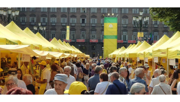 Immagine: Il 'Villaggio degli Agricoltori' di Coldiretti a basso impatto ambientale grazie alla partnership con Novamont