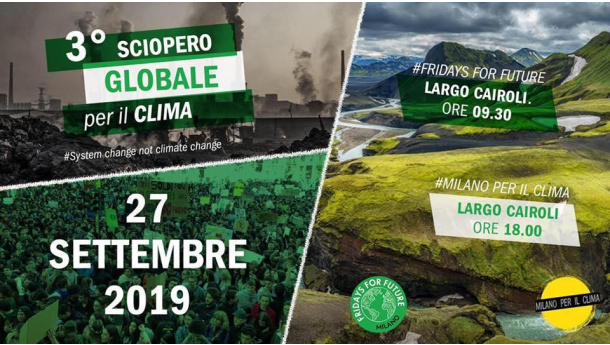 Immagine: Climate Week, Milano si prepara alla mobilitazione internazionale sul clima