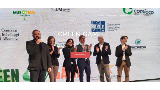 Immagine: Lunedì 7 ottobre 2019 parte in Abruzzo la 7° edizione del progetto 'Green Game – A scuola di riciclo'