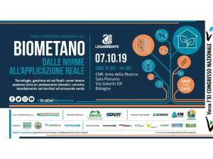 A Bologna il 3° Convegno Nazionale sul Biometano: dalle norme all’applicazione reale