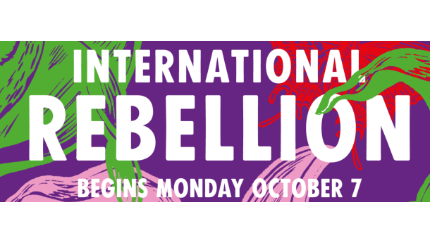 Immagine: Attivisti di Extinction Rebellion in sciopero della fame a Roma