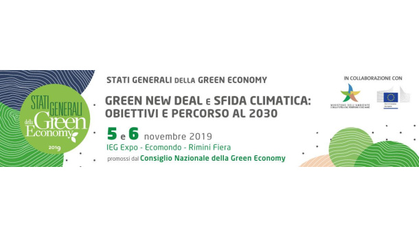 Immagine: Il 5 e 6 novembre 2019 tornano gli Stati Generali della Green Economy a Rimini in occasione di Ecomondo
