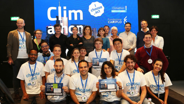 Immagine: Grande successo per Climathon Milano 2019. Vincono l’hub dei risciò, l’app per le bici e la piastrella energetica