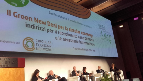 Immagine: End of waste, politiche fiscali e green new deal i temi più rilevanti che hanno aperto Ecomondo