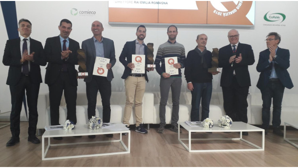 Immagine: Carta Per Il Riciclo - Premio Qualità 2019: la premiazione ad Ecomondo 2019