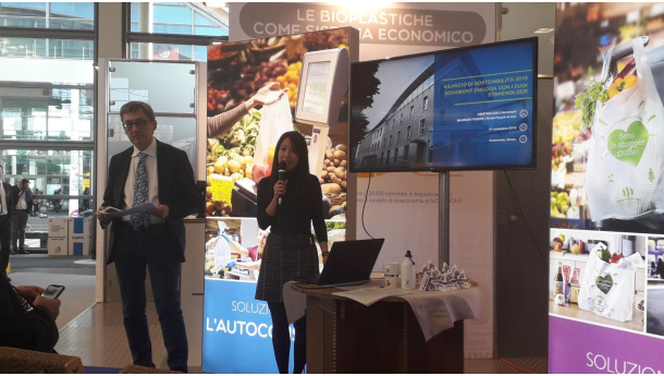 Immagine: Ecomondo: presentato il Bilancio di Sostenibilità 2018 Novamont