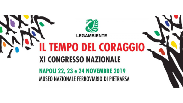 Immagine: XI Congresso Nazionale di Legambiente: dal 22 al 24 novembre a Napoli il mondo dell'ambientalismo e della società civile si confronta su sfide e temi green