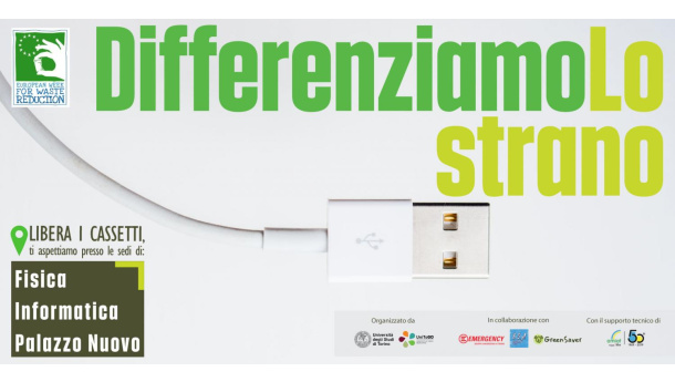 Immagine: DifferenziamoLo Strano, la raccolta straordinaria di piccoli Raee promossa da UniToGO in occasione della SERR 2019 | VIDEO