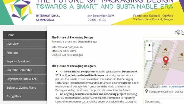 Immagine: Bologna: CONAI partecipa al primo simposio internazionale sul futuro del packaging design