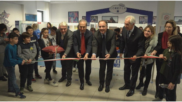 Immagine: Casa Corepla, in versione natalizia, fino al 17 dicembre a Lecce