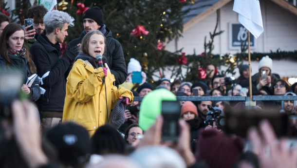 Immagine: Greta a Torino, appello di Legambiente ad Appendino e  Regione Piemonte: 'Servono politiche ambientali coraggiose'