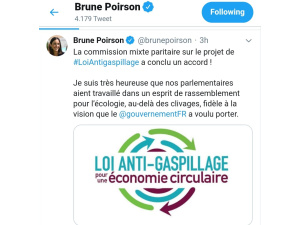 Legge anti-spreco e attuazione dell’economia circolare, in Francia raggiunto l’accordo