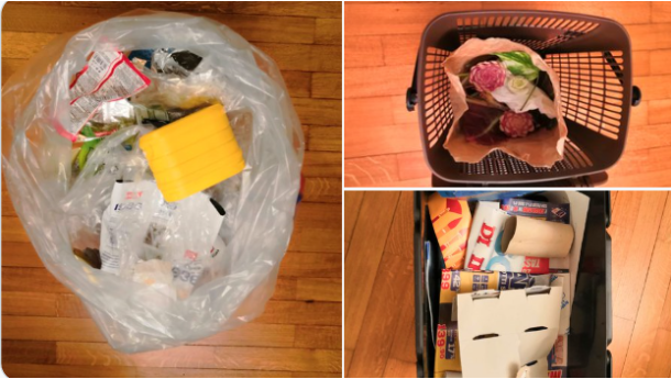 Immagine: Un anno di rifiuti casalinghi: il racconto di Agata Fortunato