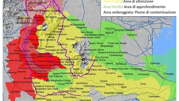 Immagine: Pfas in Veneto: 'Tra le più gravi emergenze per salute e ambiente mai affrontate'