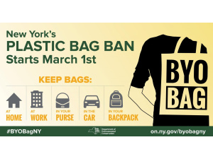 Bag Waste Reduction Law: dal 1° marzo lo stato di New York mette al bando i sacchetti in plastica monouso