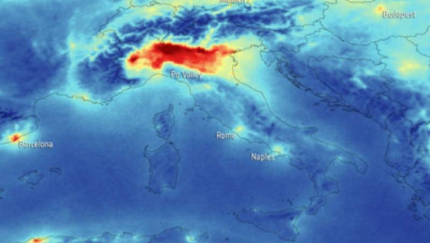 Immagine: È possibile che la cattiva qualità dell’aria abbia contribuito alla diffusione del Coronavirus?