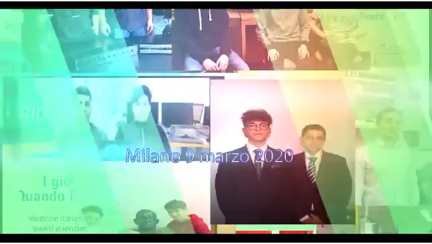 Immagine: Premiati gli studenti italiani eccellenti con la selezione per il concorso europeo 'I giovani e le scienze 2020'